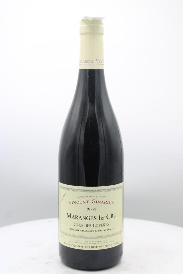 Vincent Girardin Maranges Clos des Loyeres Vieilles Vignes 2003