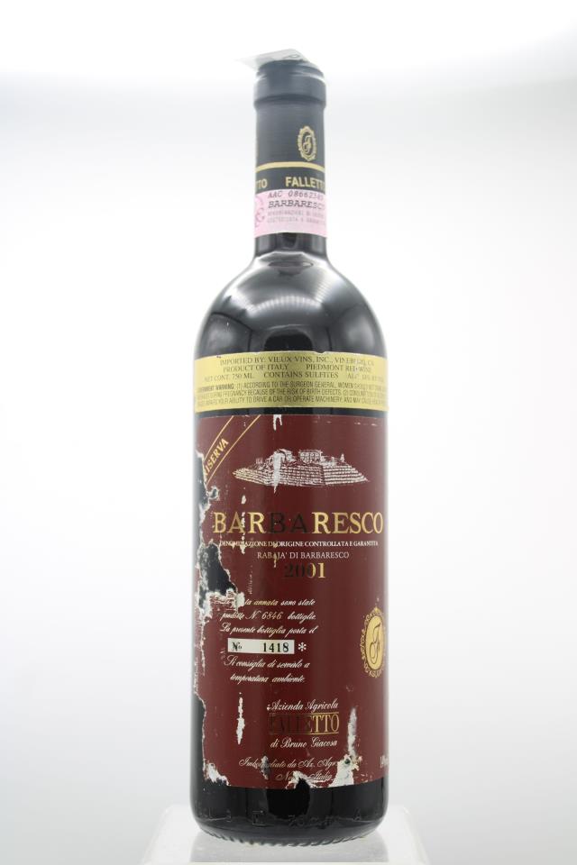 Bruno Giacosa Falletto Rabaja' di Barbaresco Riserva 2001