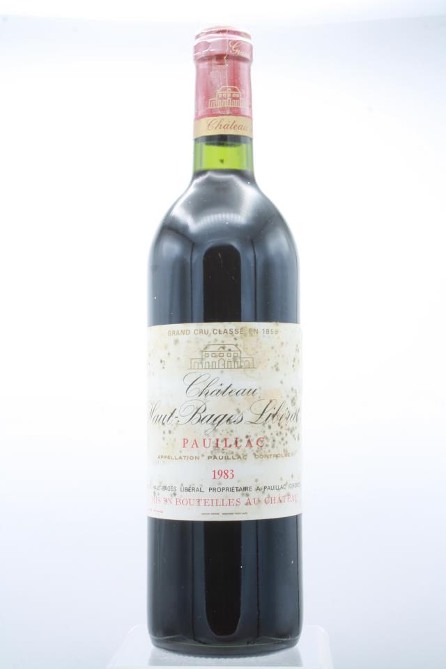 Haut Bages Libéral 1983