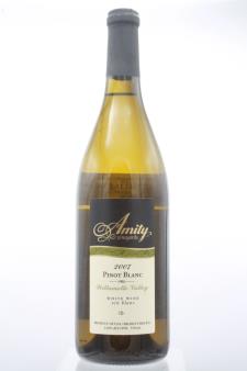 Amity Vineyards Pinot Blanc 2007