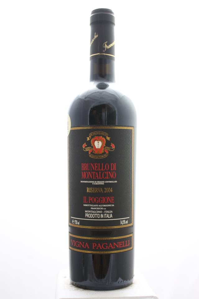 Il Poggione Brunello di Montalcino Riserva Vigna Paganelli 2004