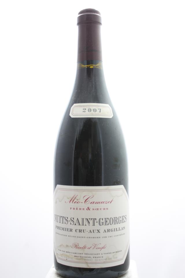 Méo-Camuzet Frère et Sœurs Nuits-Saint-Georges Aux Argillas 2007