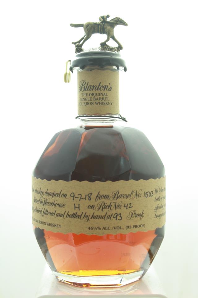 Blanton's Original Single Barrel Bourbon Whisky NV