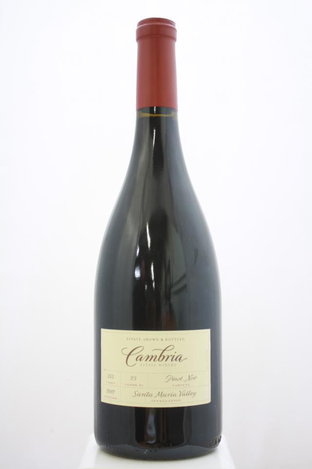 Cambria Pinot Noir Estate Clone No. 23 2012