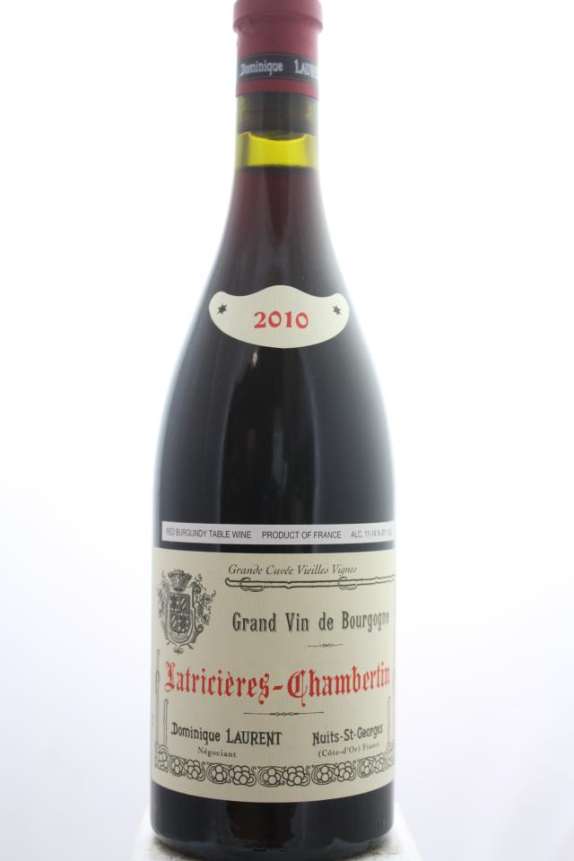 Dominique Laurent Latricières-Chambertin Grande Cuvée Vieilles Vignes 2010