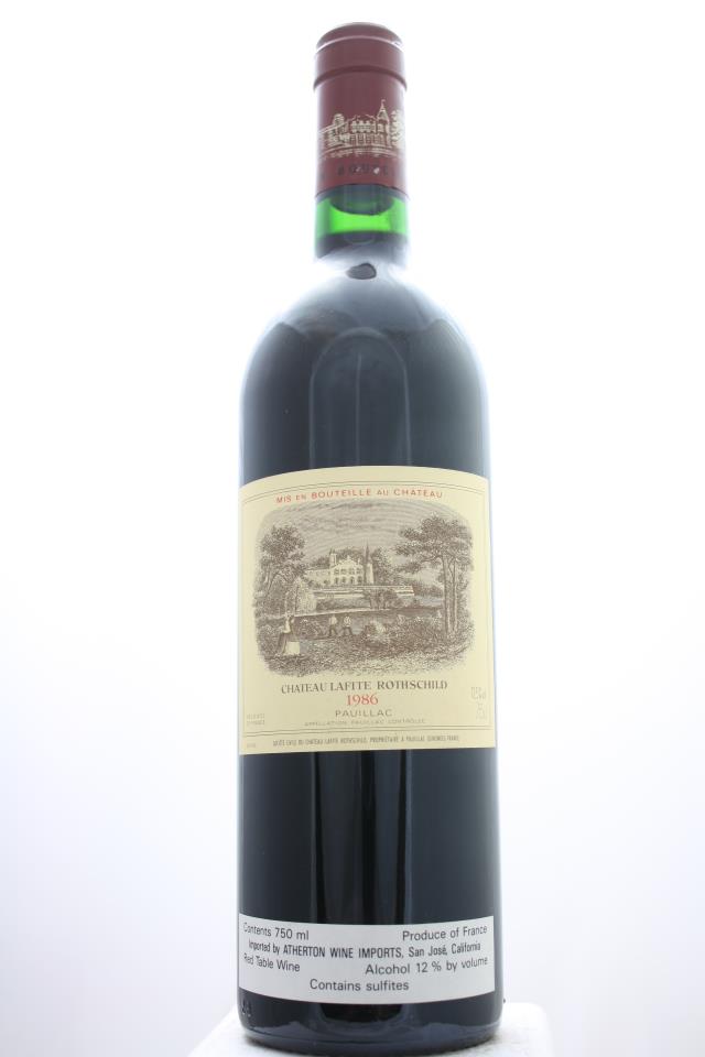 Lafite Rothschild 1986