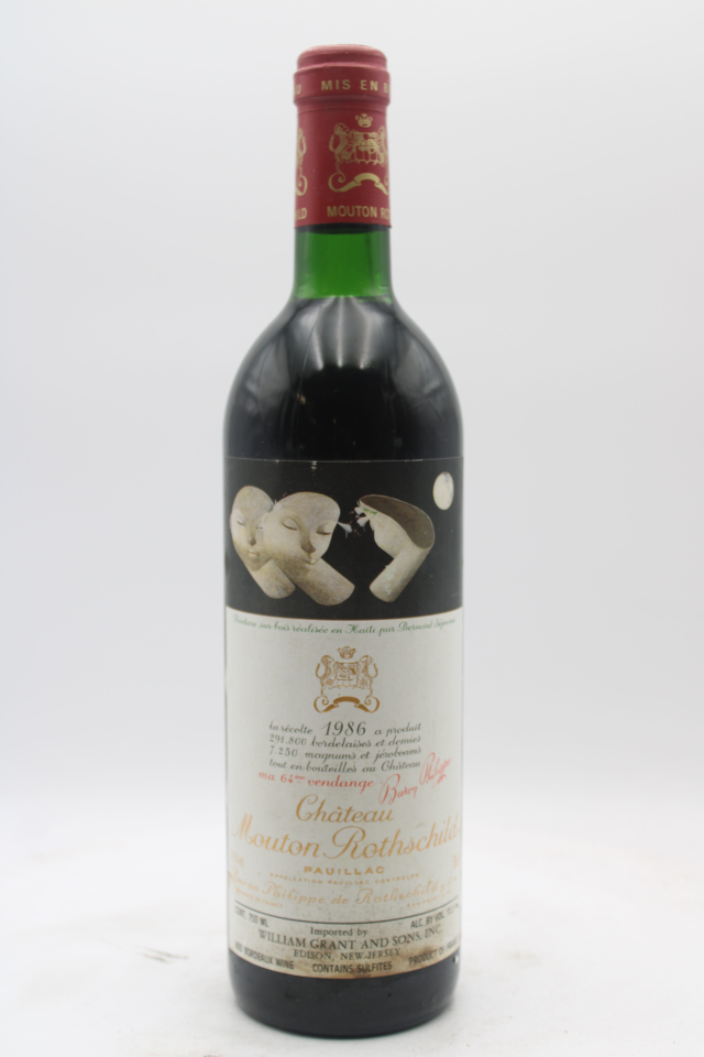 Mouton Rothschild 1986
