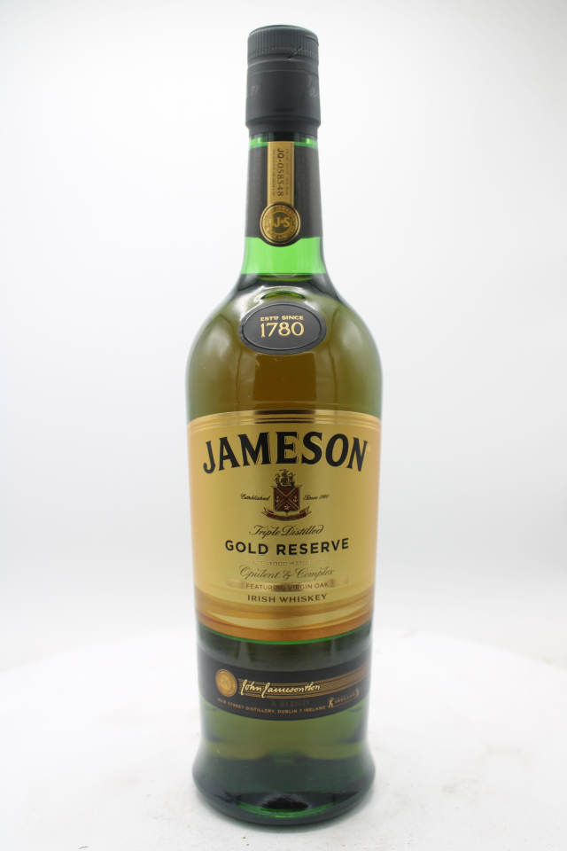 Jameson Irish Whiskey Triple Distilled Gold Reserve NV