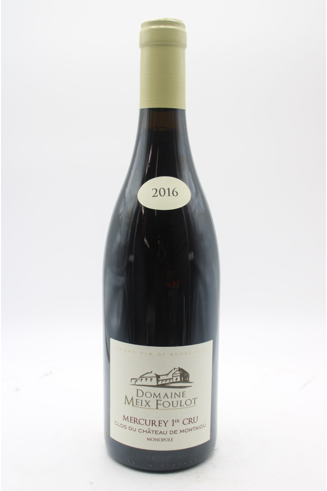 Domaine du Meix-Foulot Mercurey 1er Cru 2016