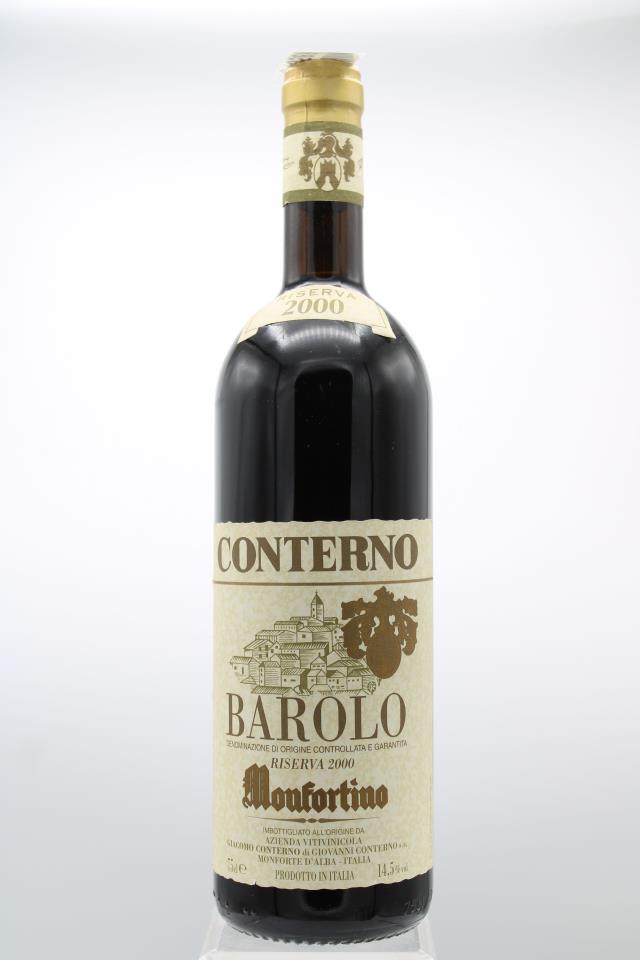 Giacomo Conterno Barolo Riserva Monfortino 2000