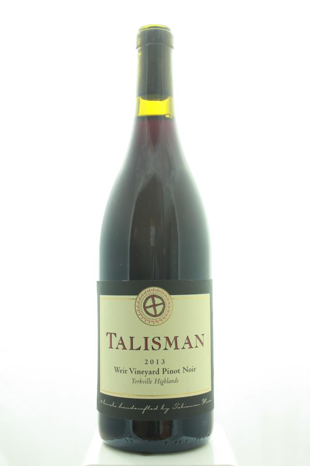 Talisman Pinot Noir Weir Vineyard 2013