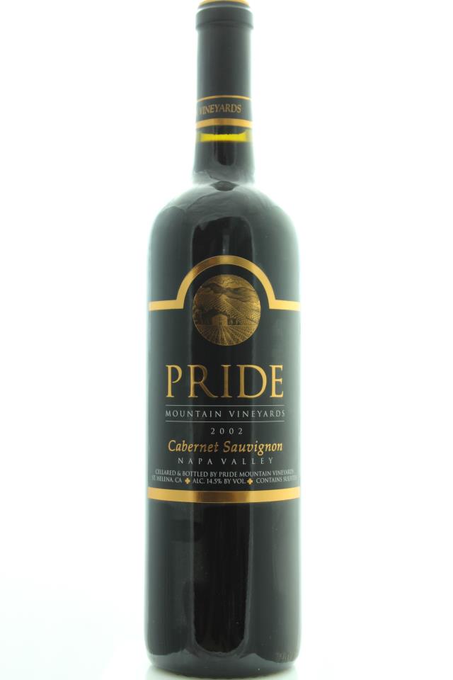 Pride Mountain Vineyards Cabernet Sauvignon Napa Valley 2002