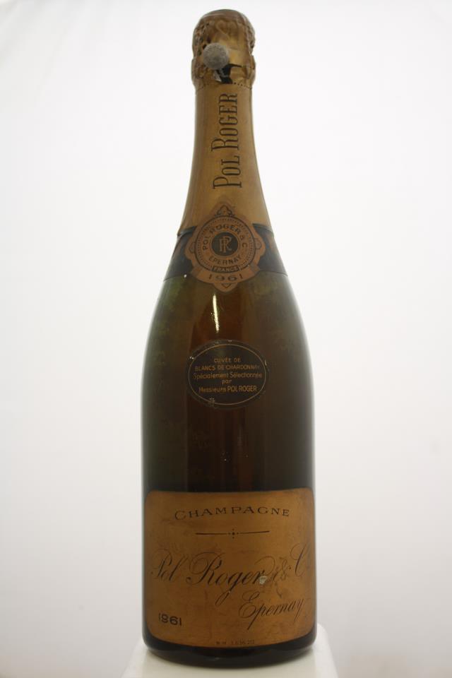 Pol Roger Blancs de Chardonnay Spécialement Sélectionnée 1961