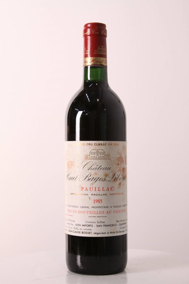 Haut Bages Liberal 1985