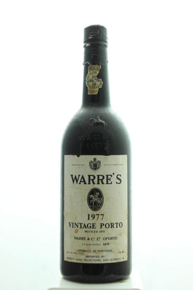 Warre's Vintage Porto 1977