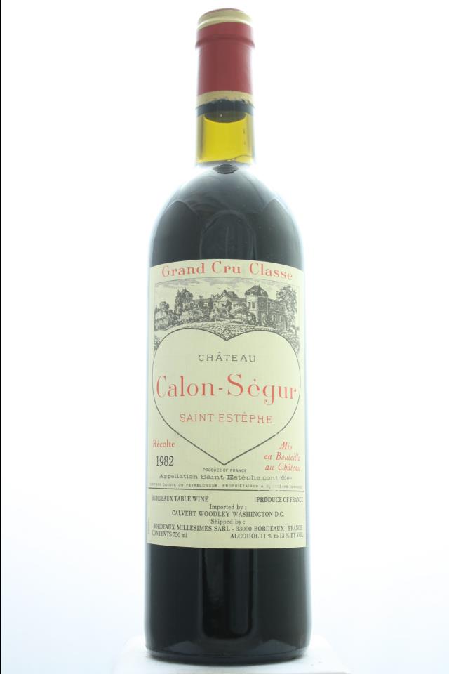 Calon-Ségur 1982