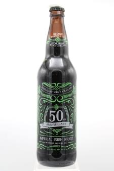 Stone Brewing Co. Holiday Wine Cellar 50th Anniversary Imperial Irish Stout NV