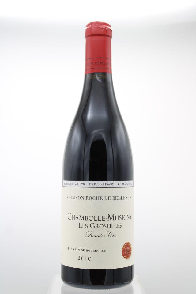Roche de Bellene Chambolle Musigny Les Groseilles 2010