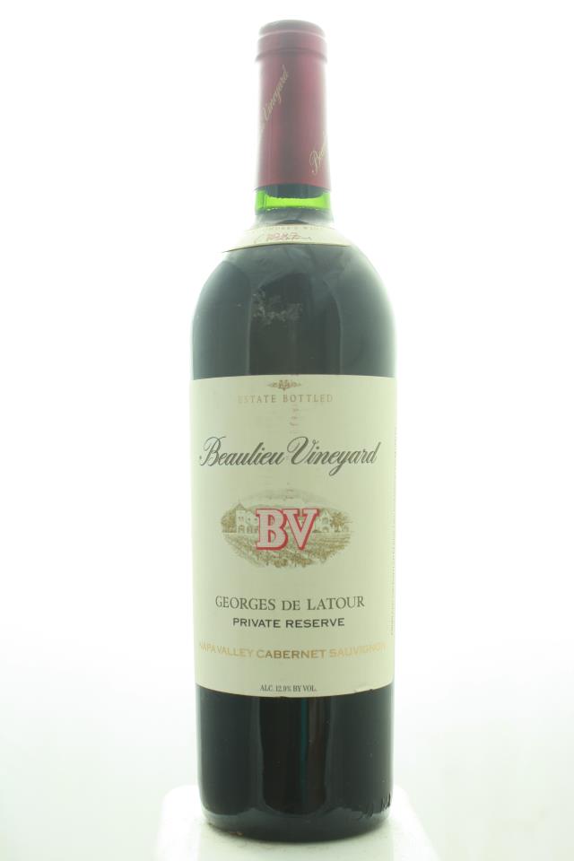 BV Cabernet Sauvignon Georges de Latour Private Reserve 1987