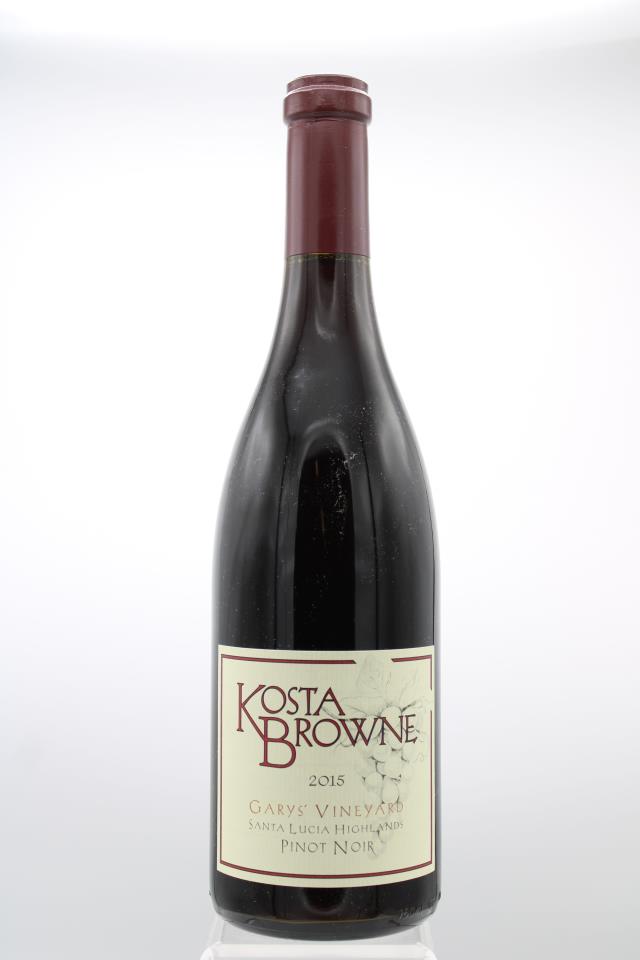 Kosta Browne Pinot Noir Garys' Vineyard 2015