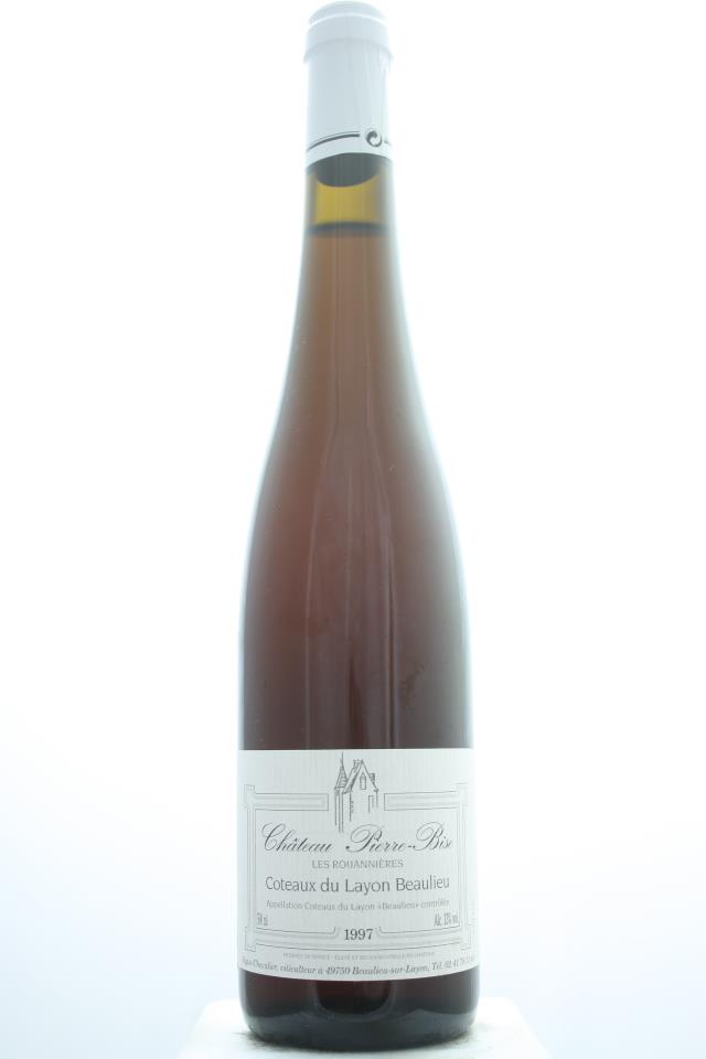 Château Pierre-Bise Coteaux du Layon Beaulieu Rouannières 1997