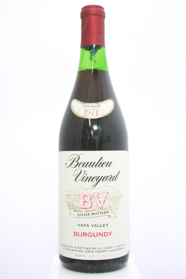 BV Proprietary Red Burgundy 1971