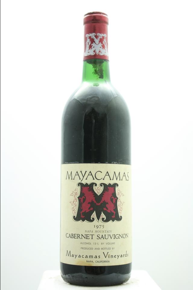 Mayacamas Cabernet Sauvignon 1975