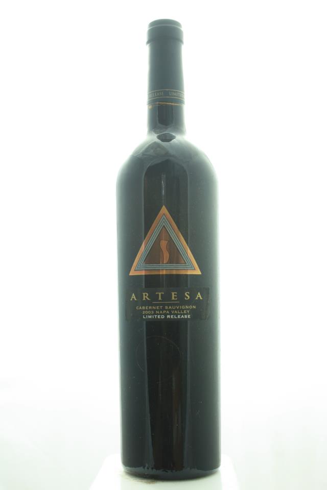 Artesa Cabernet Sauvignon Limited Release 2003