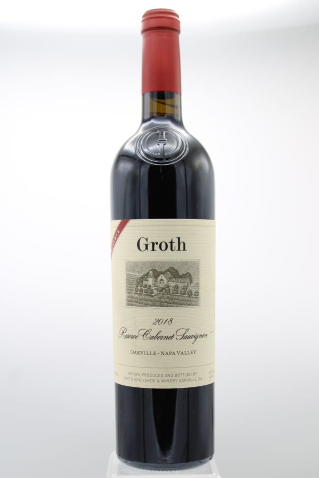 Groth Vineyards Cabernet Sauvignon Reserve 2018