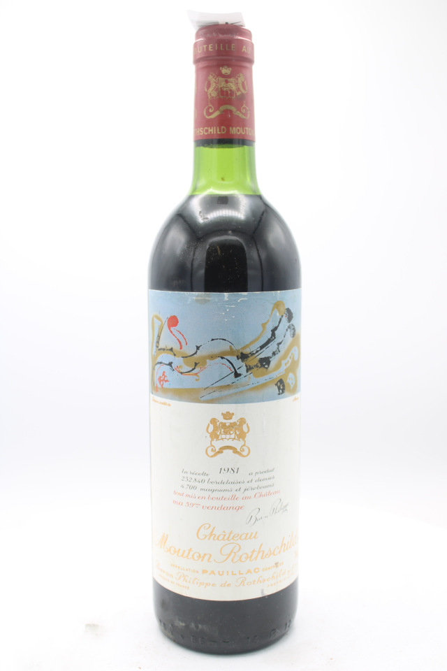 Mouton Rothschild 1981