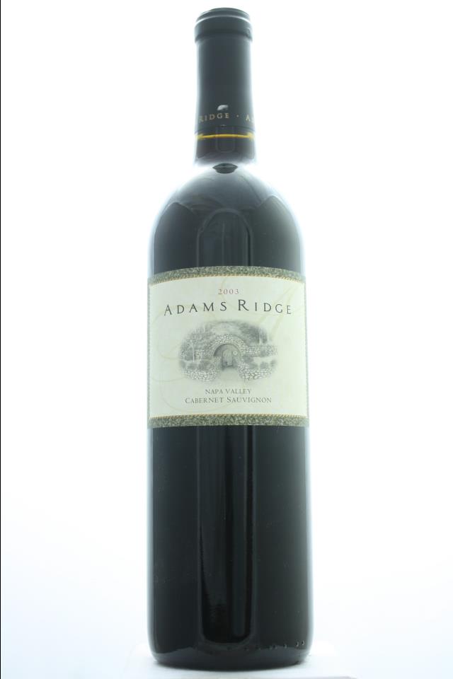 Adams Ridge Cabernet Sauvignon 2003