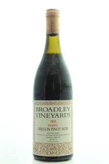 Broadley Vineyards Pinot Noir Reserve 1988