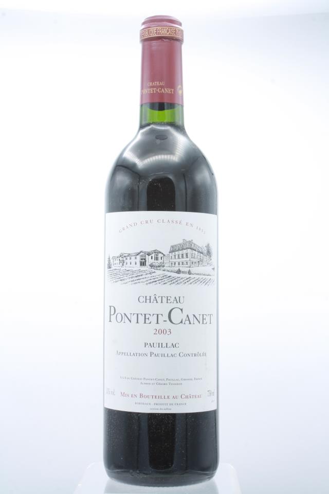 Pontet-Canet 2003