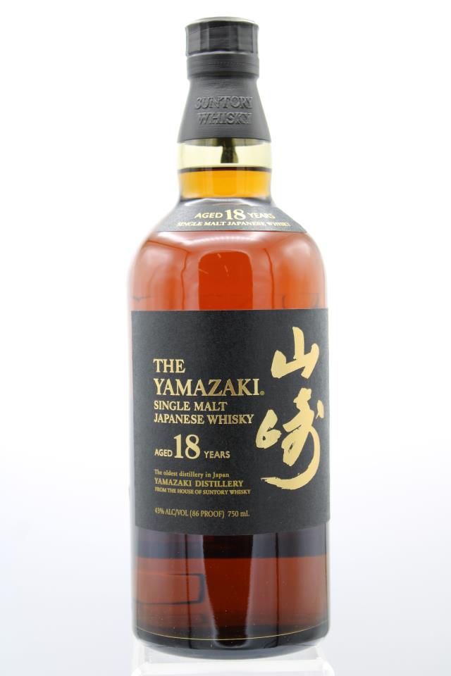 Suntory The Yamazaki Single Malt Japanese Whisky 18-Year-Old NV