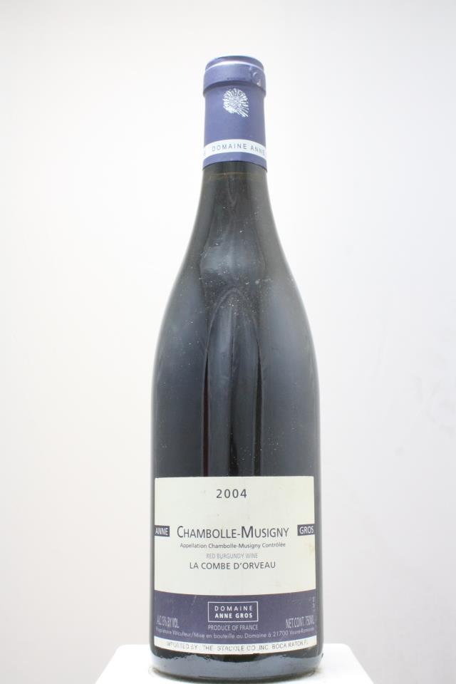Anne Gros Chambolle-Musigny La Combe d'Orveau 2004