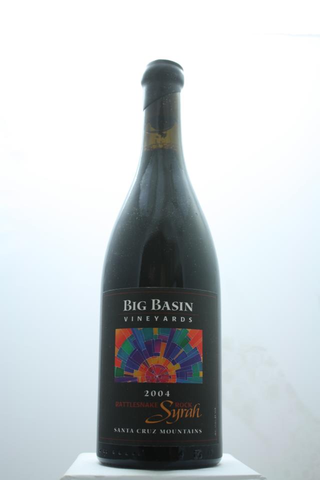 Big Basin Vineyards Syrah Rattlesnake Rock 2004