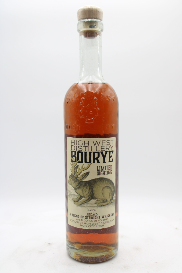 High West Distillery A Blend of Straight Whiskeys Bourye Limited Sighting NV