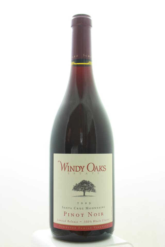 Windy Oaks Estate Pinot Noir Schultze Family Vineyard Limited Release 100% Whole Cluster 2009