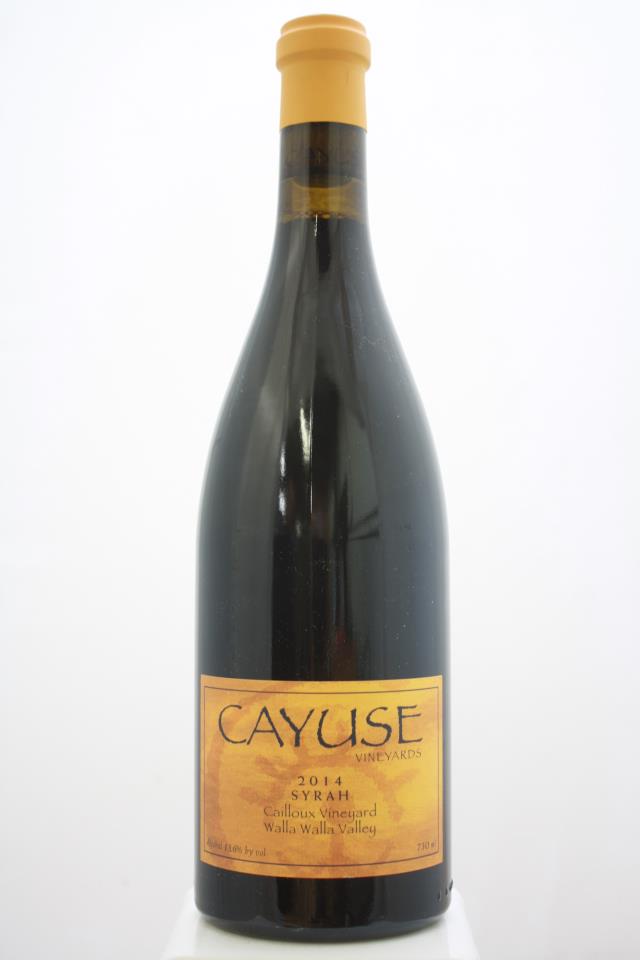 Cayuse Vineyards Syrah Cailloux Vineyard 2014