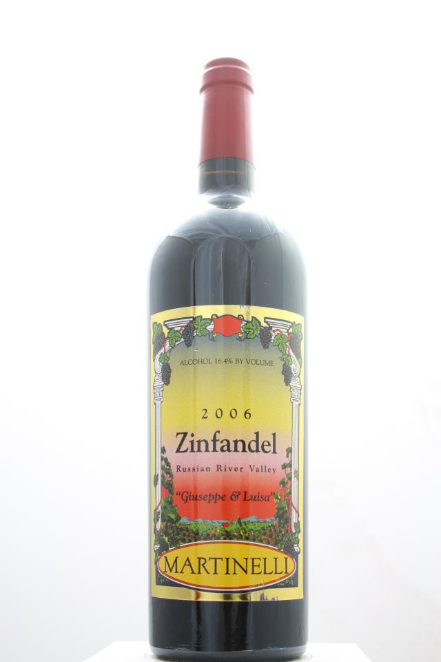 Martinelli Zinfandel Giuseppe & Luisa 2006