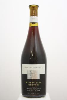 Sterling Vineyards Pinot Noir Winery Lake 1996