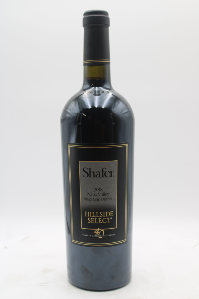 Shafer Cabernet Sauvignon Hillside Select 2018