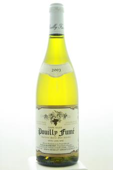 Francis Blanchet Pouilly Fume Cuvée Silice 2003