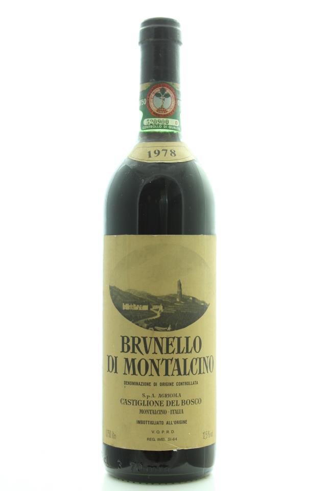 Castiglione del Bosco Brunello di Montalcino 1978