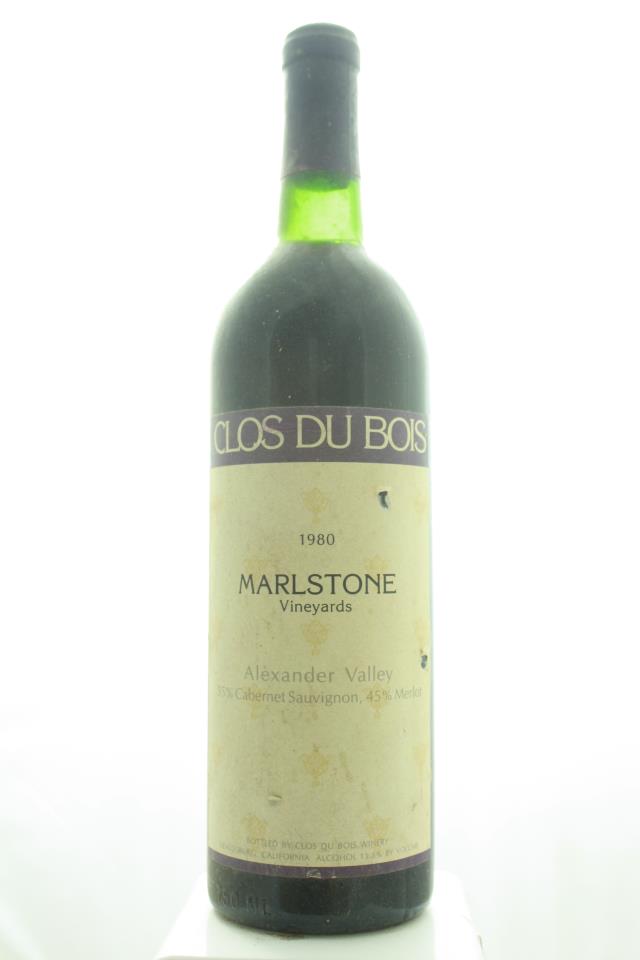 Clos du Bois Proprietary Red Marlstone 1980