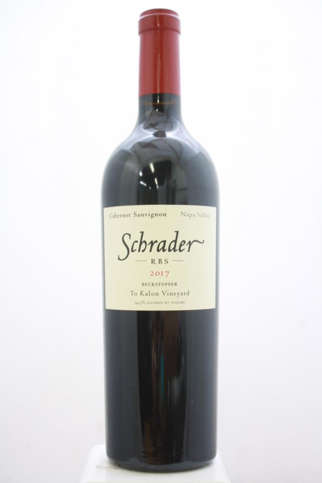 Schrader Cabernet Sauvignon Beckstoffer To Kalon Vineyard RBS 2017