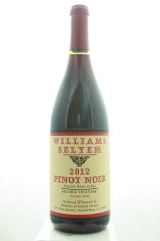 Williams Selyem Pinot Noir Bucher Vineyard 2012