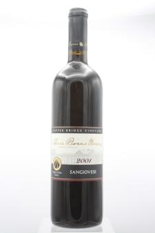 Three Rivers Winery Sangiovese 2001