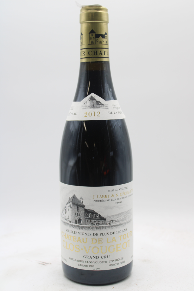 Château de La Tour Clos de Vougeot Vieilles Vignes de Plus de 100 Ans 2012