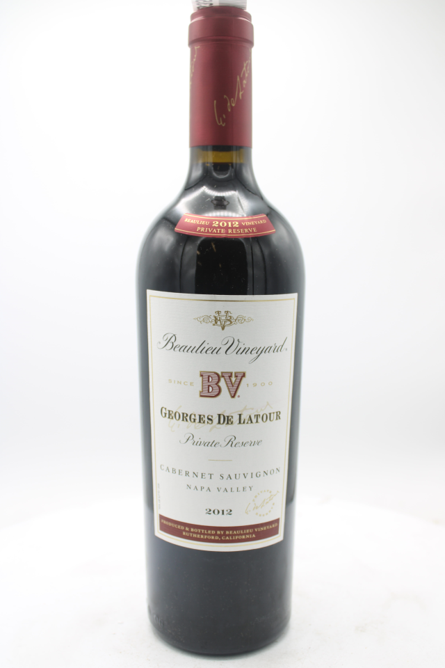 BV Beaulieu Vineyard Cabernet Sauvignon Georges De Latour Private Reserve 2012